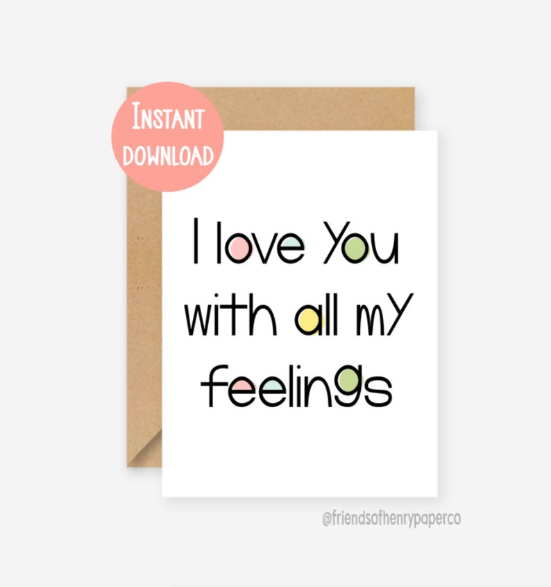 Printable Cards Funny Birthday Card Love Card Funny Etsy