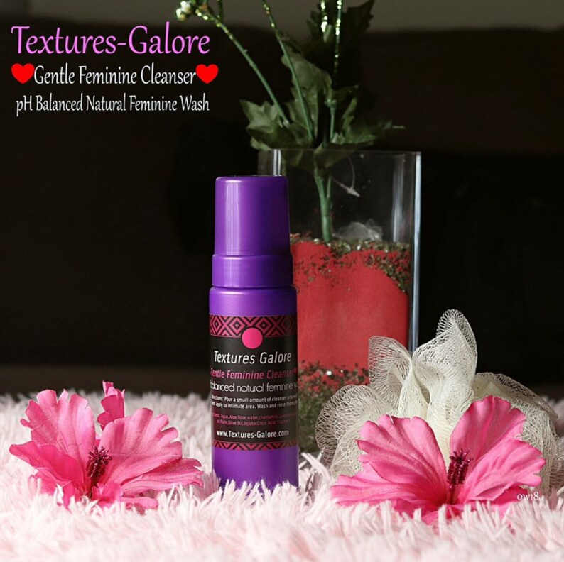 Gentle Feminine Cleanser/ Ph Balanced Feminine Wash Feminine Etsy