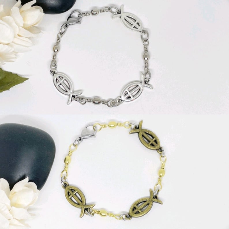 Fishing Lure Swivel Snap Bracelet Men / Women Fisherman Etsy