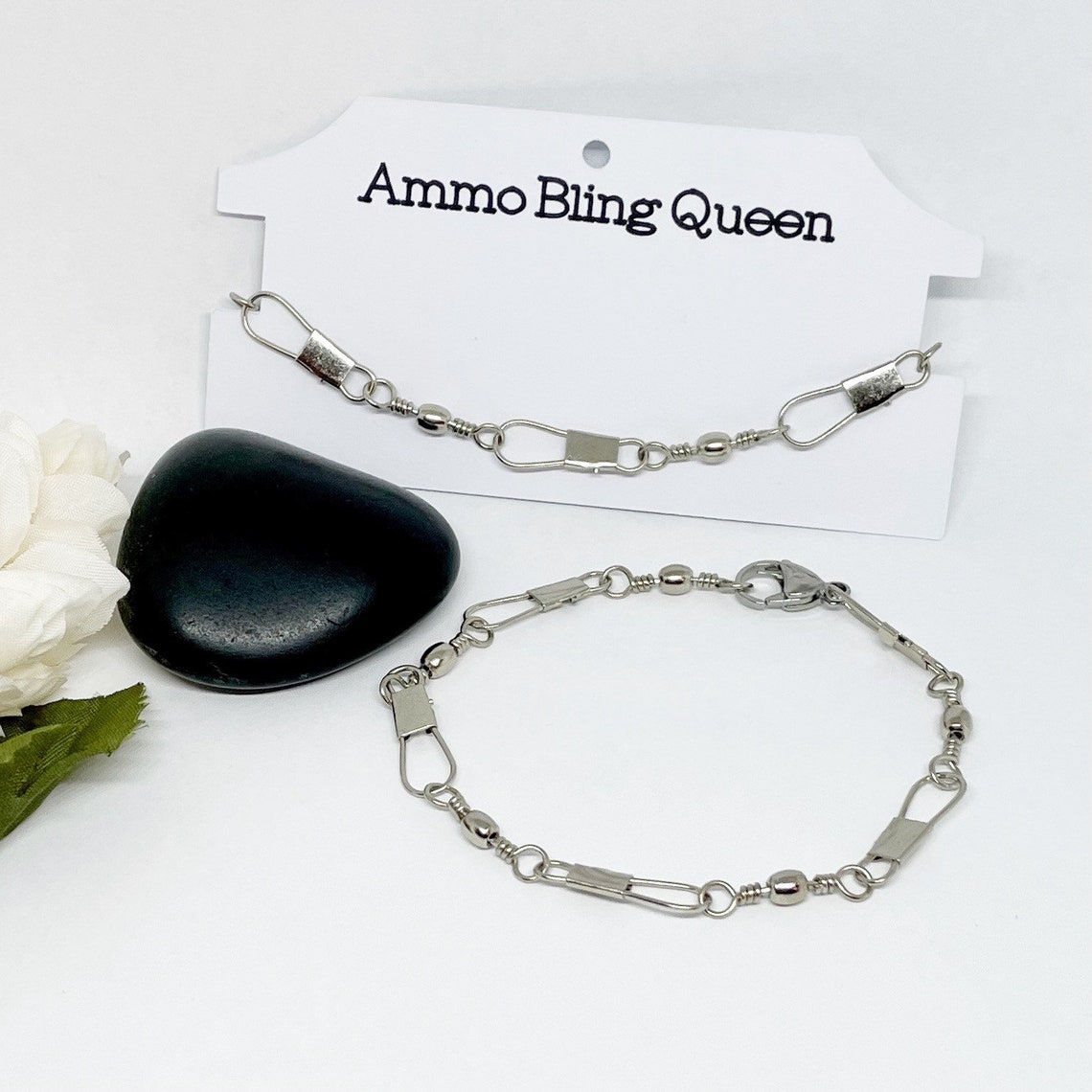 Fishing Lure Swivel Snap Bracelet Gifts For Him Or Her Etsy