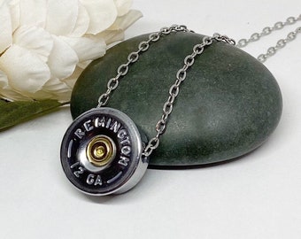 Men Or Women’s Shotgun Shell 12 Or 20 Gauge Necklace / Hunting Gifts /  Men’s Jewelry  /  Personalized Gifts