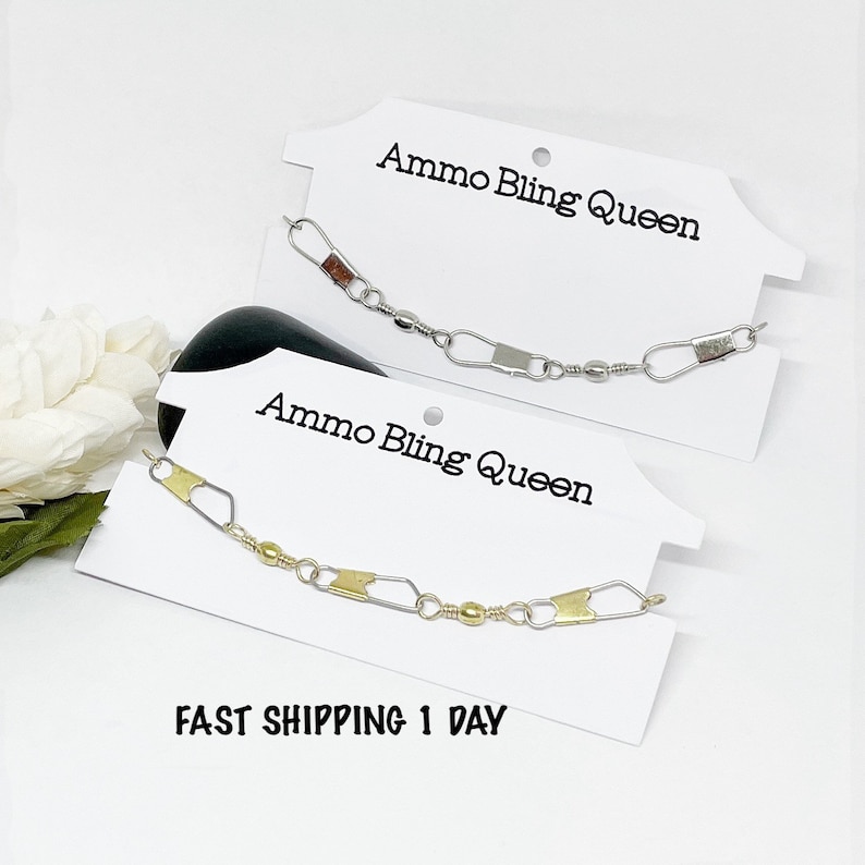 Fishing Lure Swivel Snap Bracelet Gifts for Him or Her Etsy