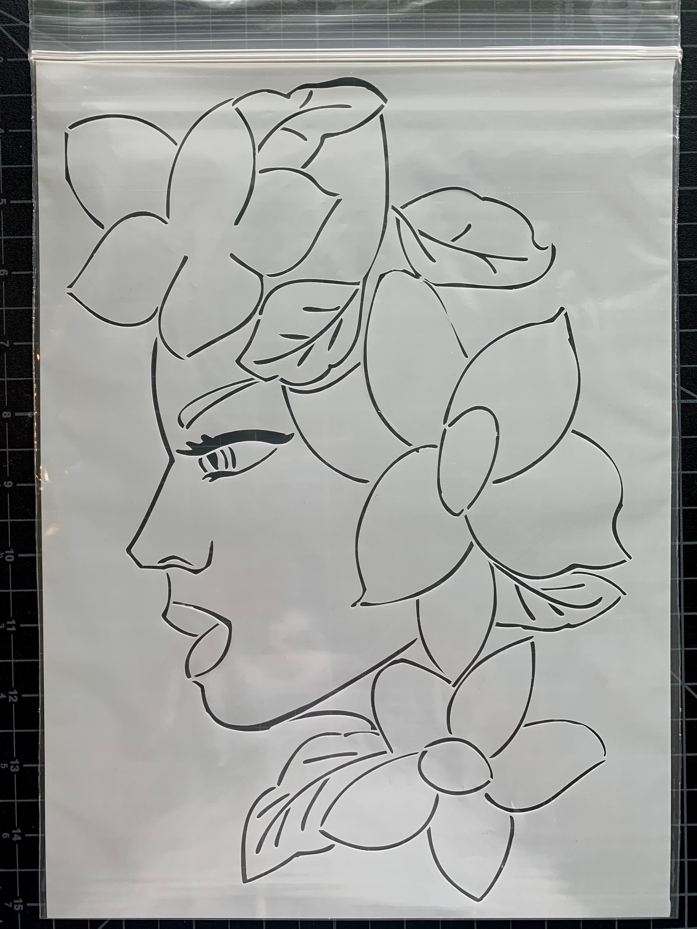 stencil for painting or multipurpose diy craft exclusive etsy