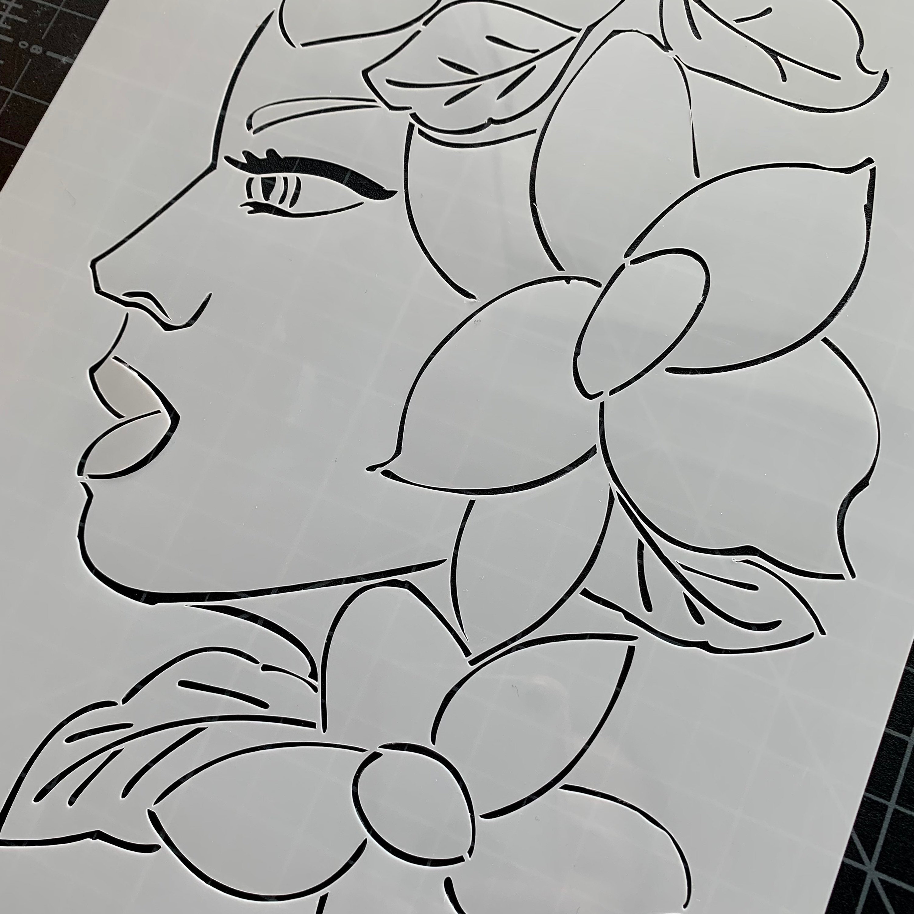 stencil for painting or multipurpose diy craft exclusive etsy