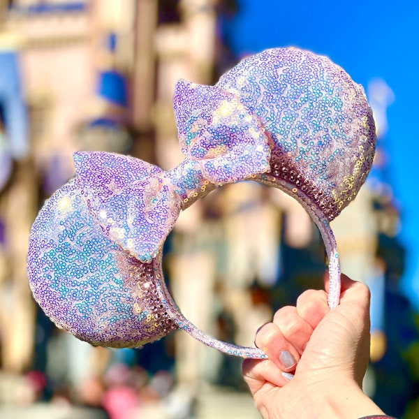 50th Anniversary  Pink Pixie Dust Iridescent Mouse Ears