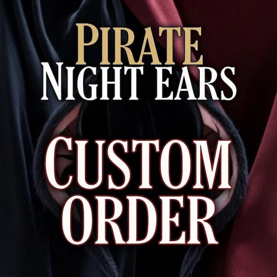 Custom Order: Send your own Pirate Night Bandana for Cruise Mickey and Minnie Ears - You Provide the Bandana