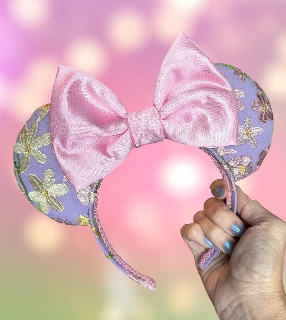 Rapunzel Princess Minnie Ears, Tangled Mickey Ear Headband