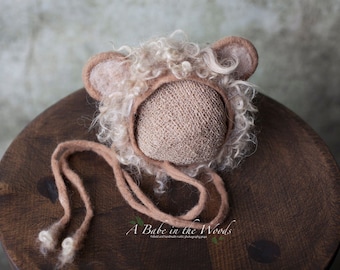 FREE Shipping! Newborn Lion hat