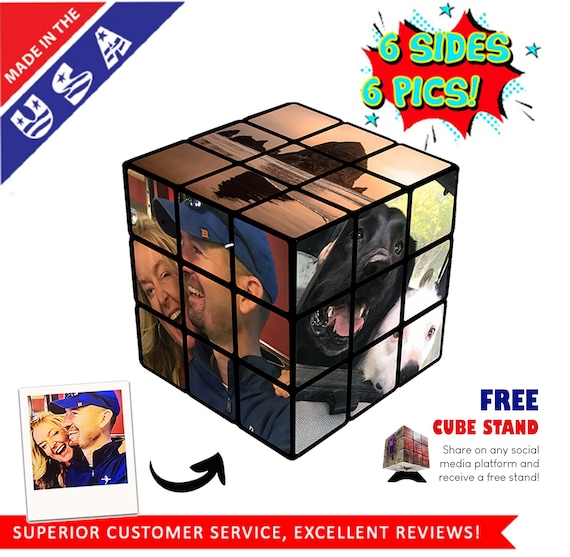 Personalized Custom Photo Magic Cube Puzzle Cube With Pictures 