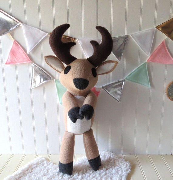 deer stuffed animal pattern