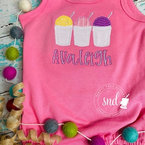 Personalized sno-ball romper baby girl summer clothes, snow ball romper,  snow cone romper, summer first birthday outfit girl, snoball