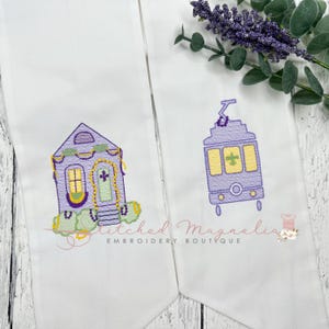 Embroidered Wreath Sash | Custom Embroidery Wreath Sash | Easter Wreath Sash | Spring Wreath Sash | Personalized Wreath Sash | Home Decor