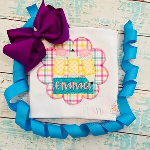 Back to School Applique Shirt with Pencil Scallop Frame - 1st Grade  Kindergarten  Girls School Shirt