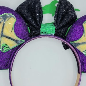 Maleficent Dragon inspired Mouse Ears image 4