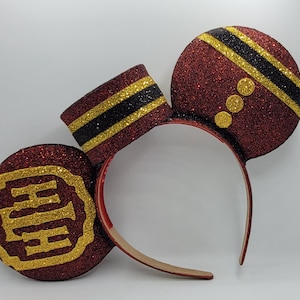 HTH Tower of Terror Mouse Ears !!! Available in Purple or Original Burgundy