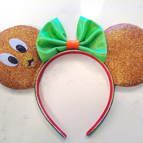 Orange Bird Mouse Ears Etsy