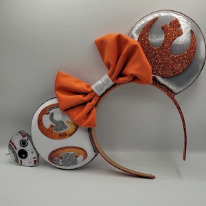 Star Wars BB8 Custom Mouse Ears !!!