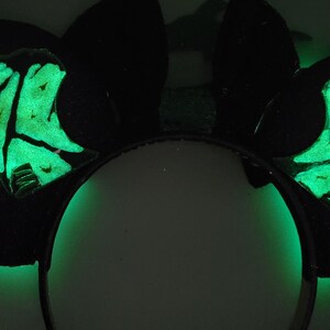 Maleficent Dragon inspired Mouse Ears image 5