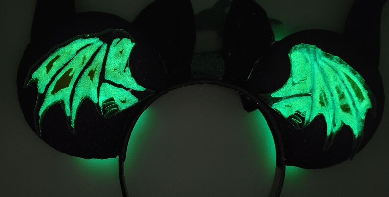 Maleficent Dragon inspired Mouse Ears image 5