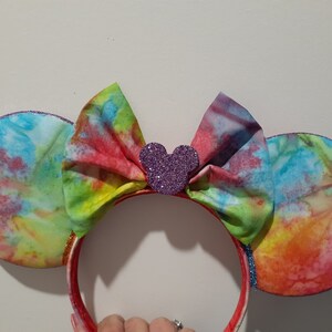 Tie Dye Mouse Ears image 2