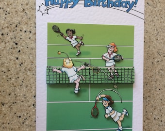 Téléchargement gratuit Images Fait A La Main Danniversaire Carte Decoupage 3d Golf Feminin Etsy actualisé salutations
