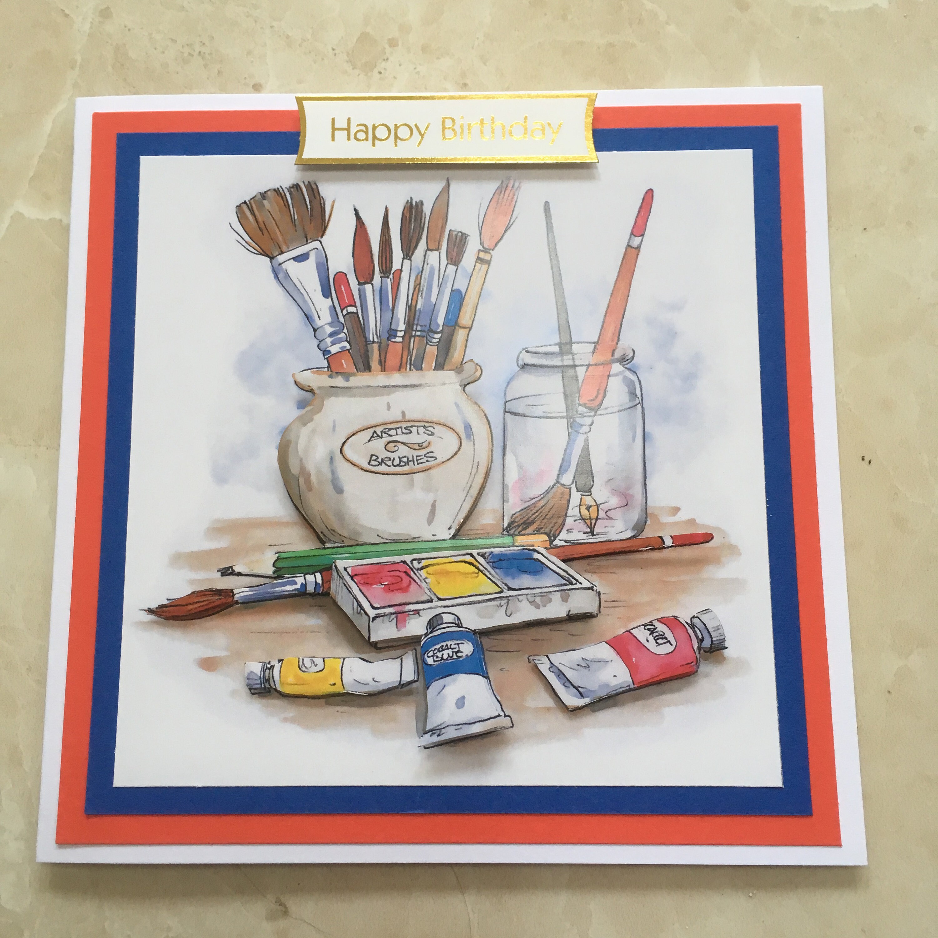 happy birthday art card Images High Quality Grahic Happy Birthday Art Card