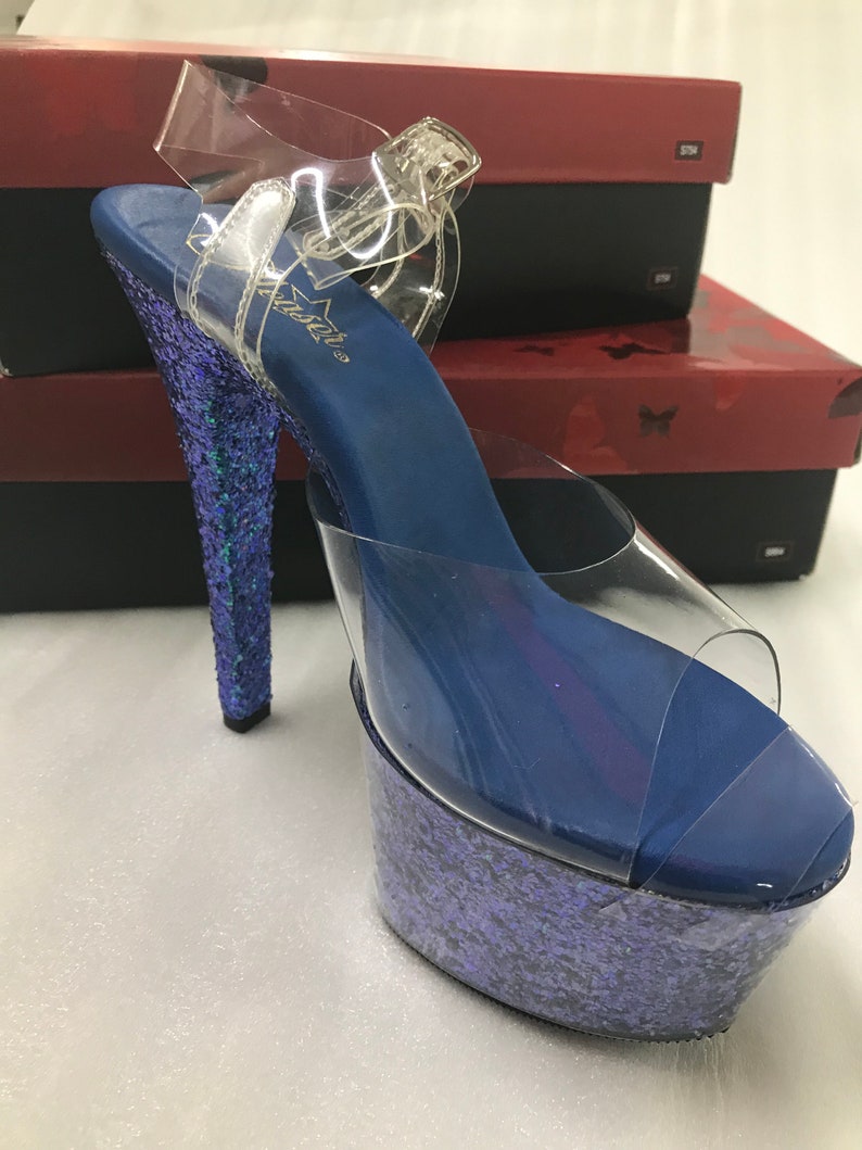 Pole Dance Shoe Glitter Protectors for Open Toe Pleasers Etsy Canada