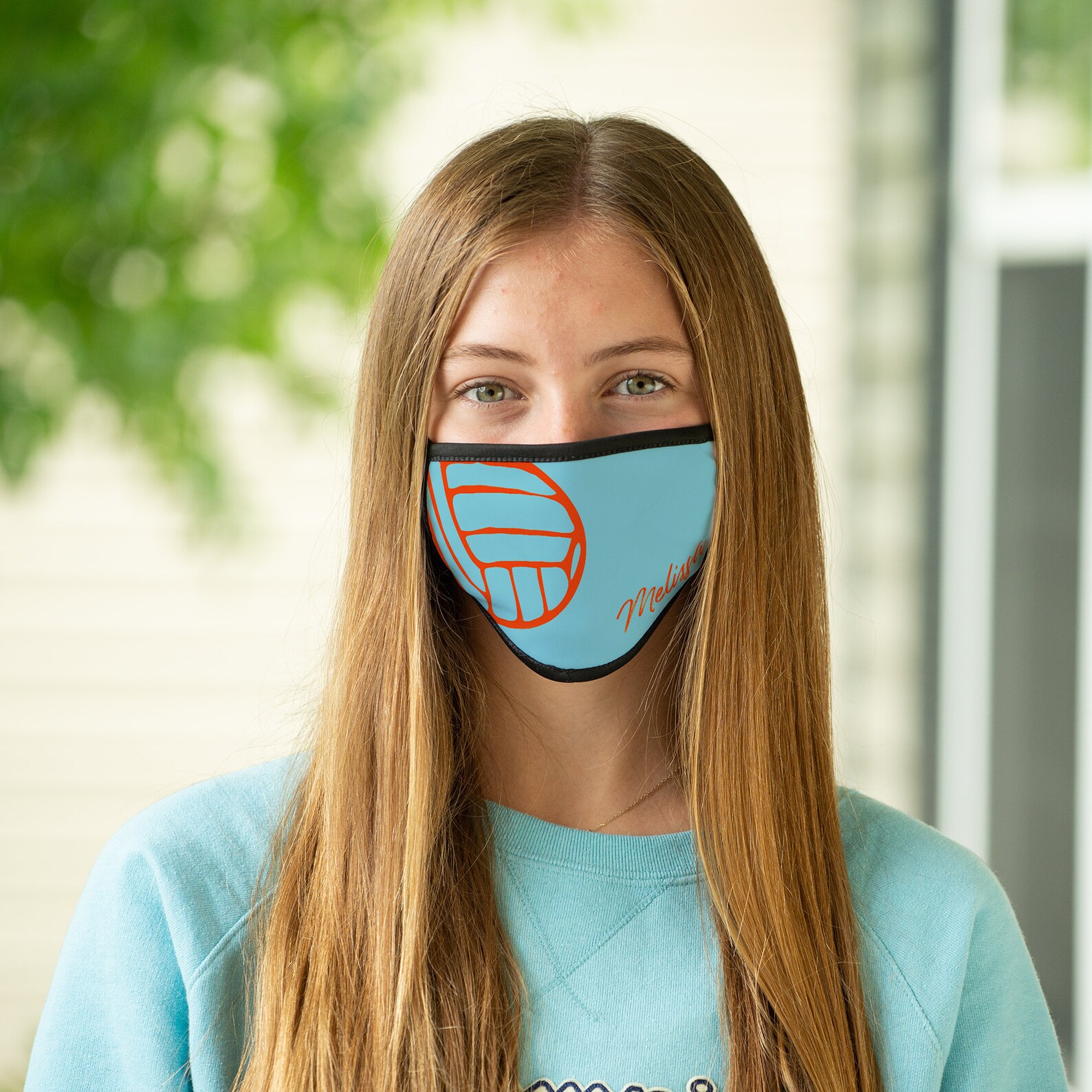 Sports Face Mask // Custom Mask //basketball // School Colors Etsy