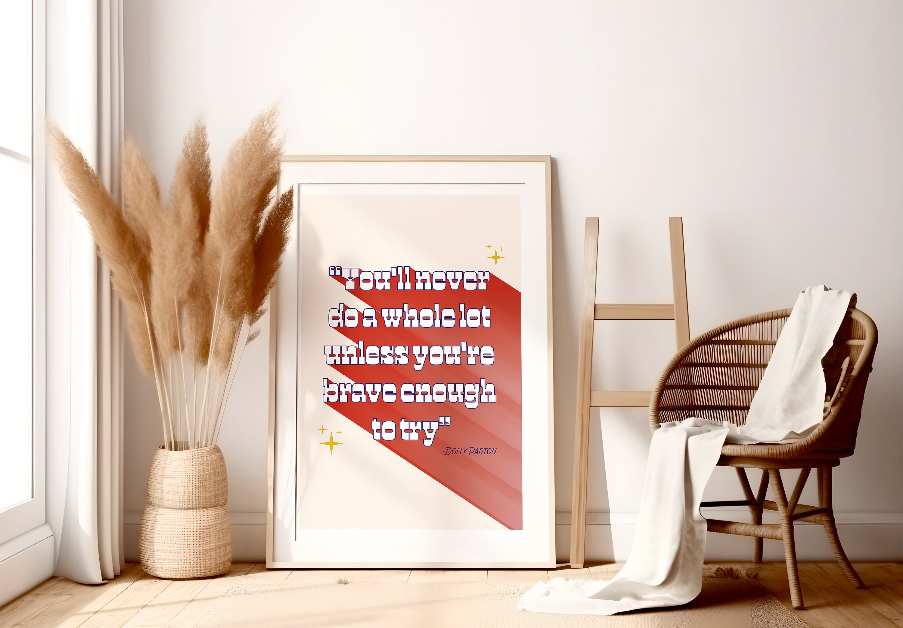 Dolly Parton Art Print | Physical Art Print | Dolly Parton Quote ...