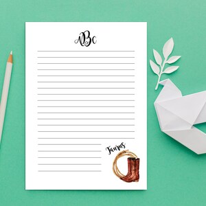 Southern Zodiac Themed Notepad | Personalized Notepad | Horoscopes | Astrological Notepad | Back to School | Custom Notepad | Monogrammed