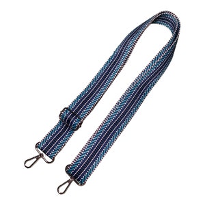 Bag Strap | Blue and Teal Crossbody Bag Strap