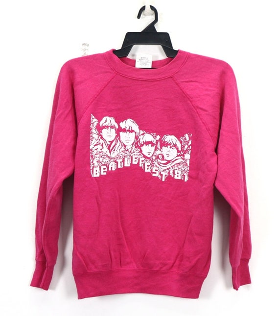Vintage The Beatles Sweater 80's BEATLES FEST Conc