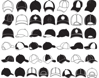 Download Baseball Cap Svg Etsy