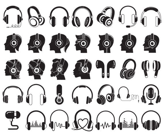 Casque Audio Art vectoriel, icônes et graphiques à télécharger