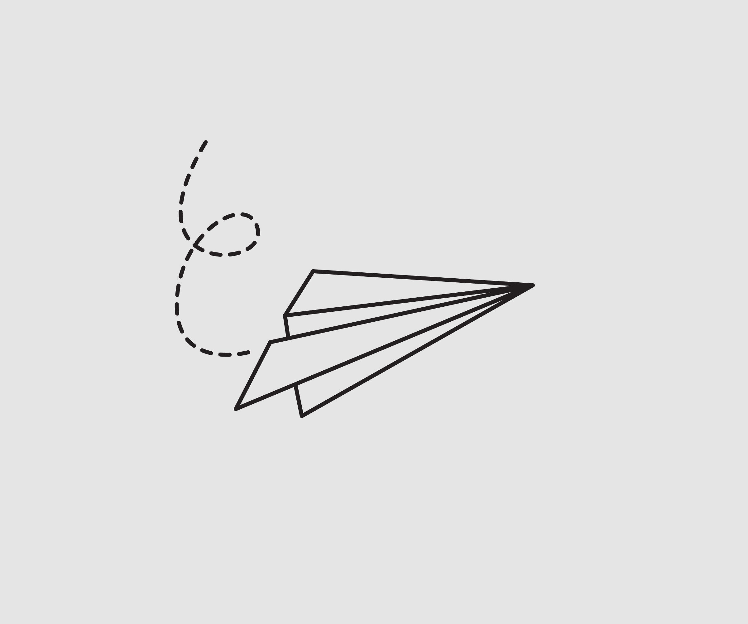Paper plane one line drawing vector. continuous single hand drawn • wall  stickers web, transport, doodle | myloview.com