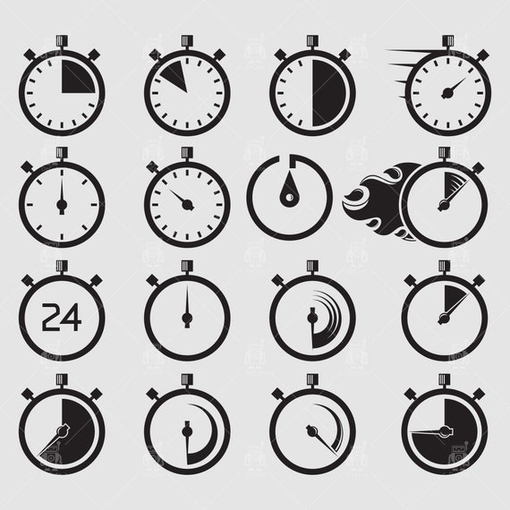 Vector Clock Timer Royalty Free SVG, Cliparts, Vectors, and Stock  Illustration. Image 15238767.