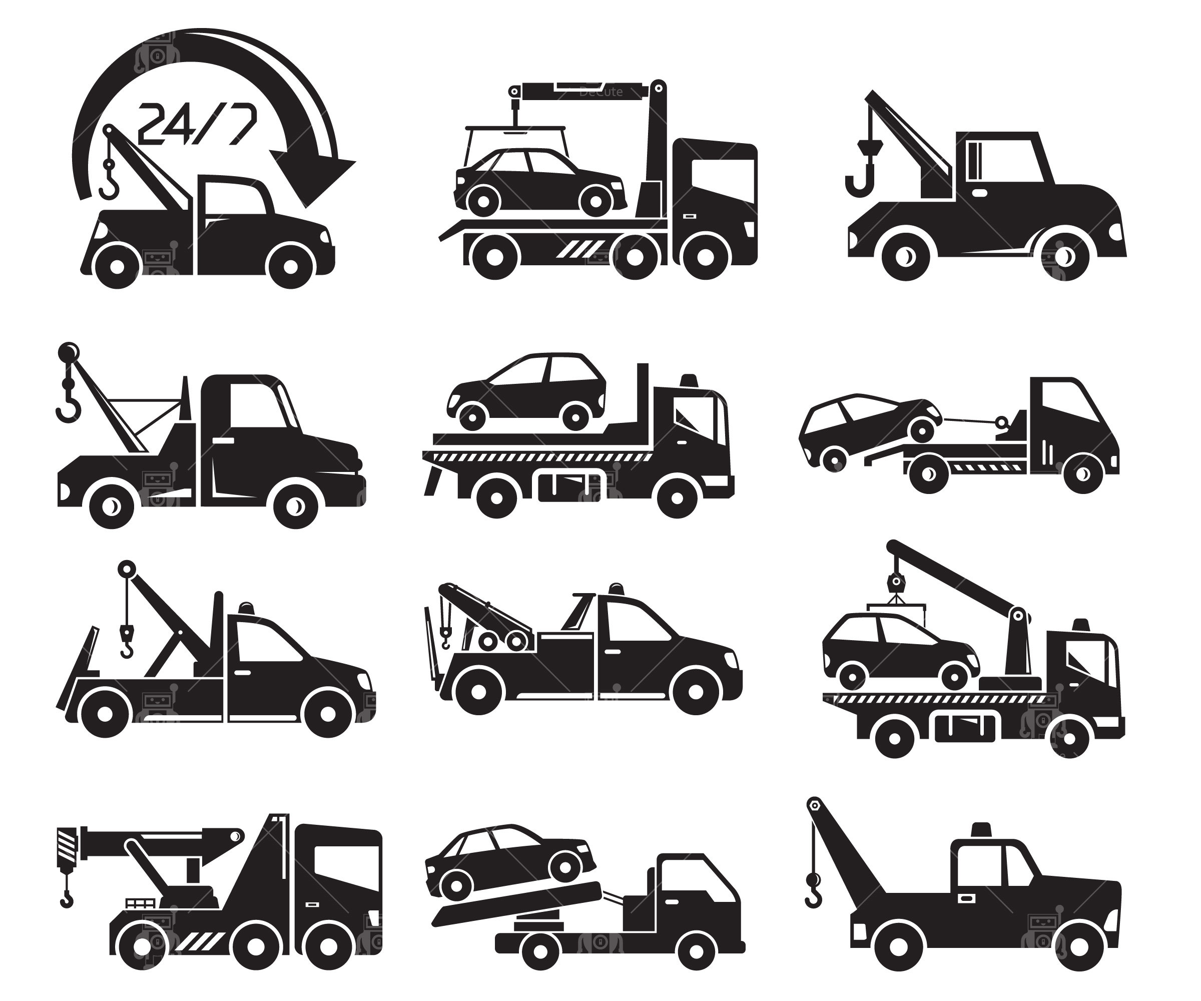 Free Free 345 Transparent Tow Truck Svg SVG PNG EPS DXF File