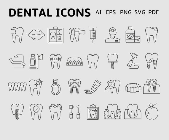 Dental Equipment Svg/dental Clipart/dental Svg/dental Silhouette/dental  Cricut Cut Files/dental Clip Art/digital Download Designs/svg -  Hong  Kong