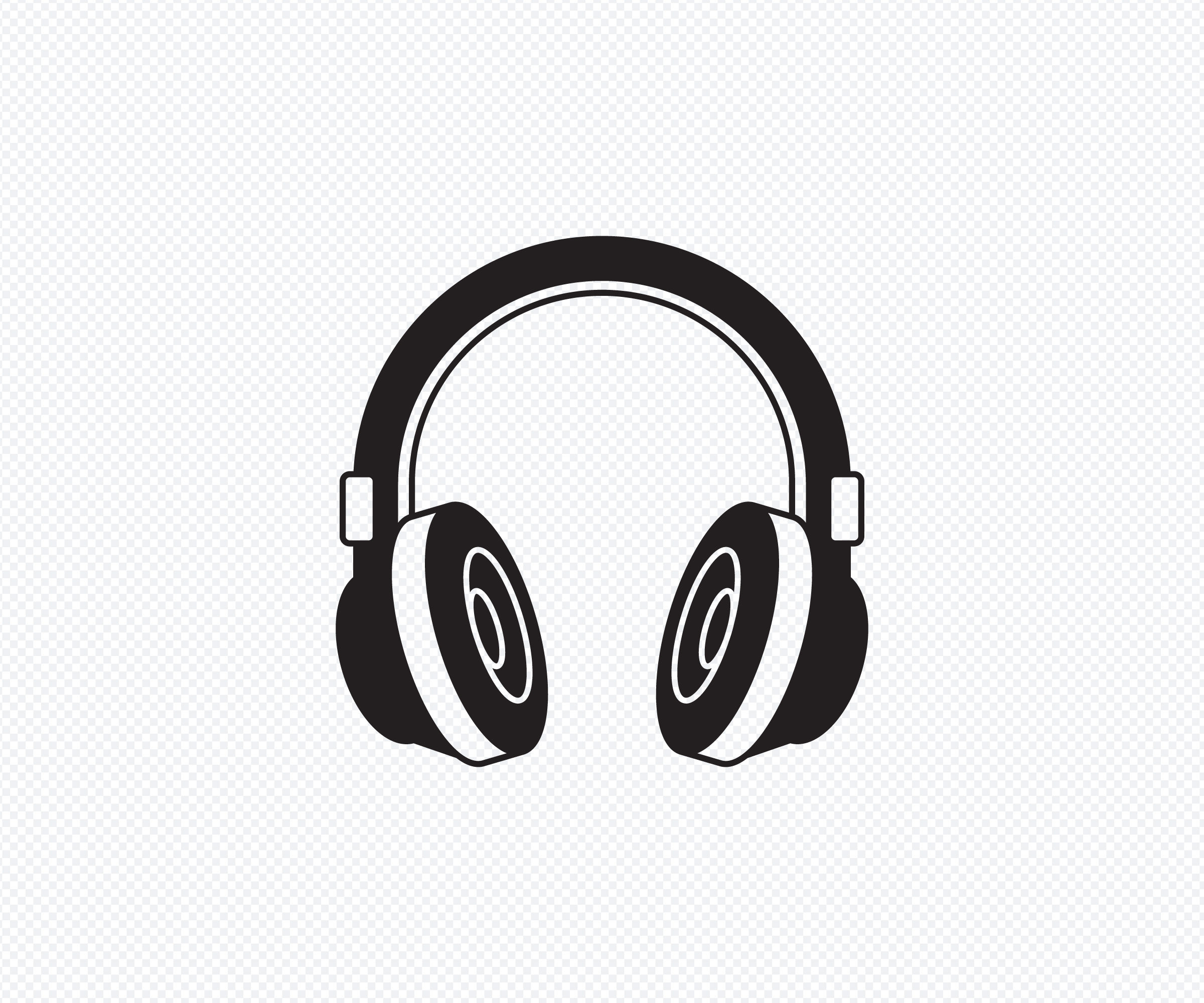 Headphone Svg/ Headphone Icons/ Earphone/ Listening Music/ Call Service