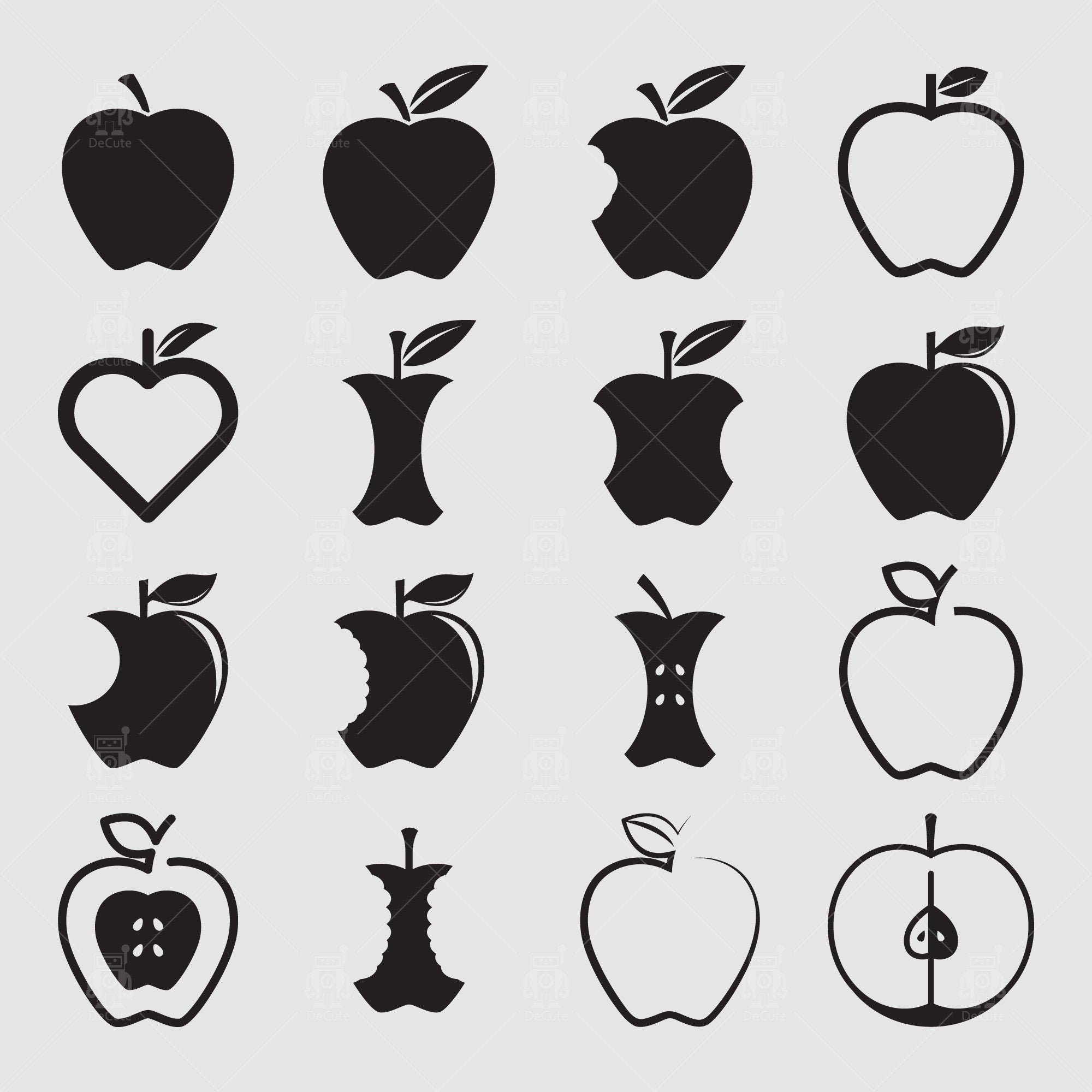 Free Free Apple Fruit Logo Svg 620 SVG PNG EPS DXF File