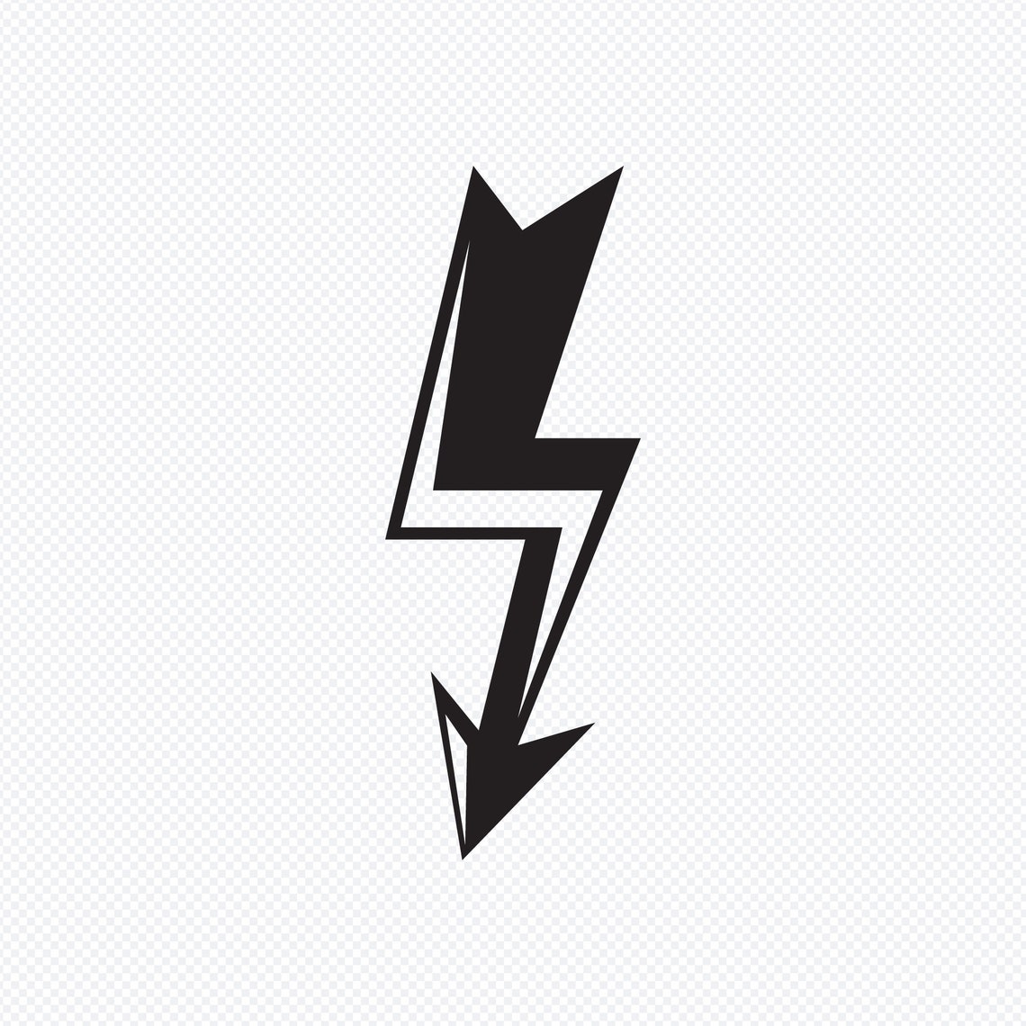 Bolt/ Thunderbolt Symbol/ Bolt Clip Arts/ Thunderbolt Svg/ Thunderbolt ...