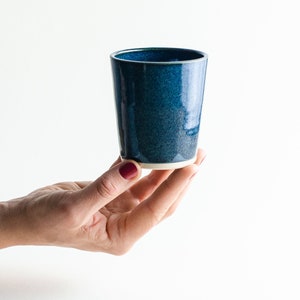 Cup in pacific blue // small mug without handle // crockery by NOTON ceramics