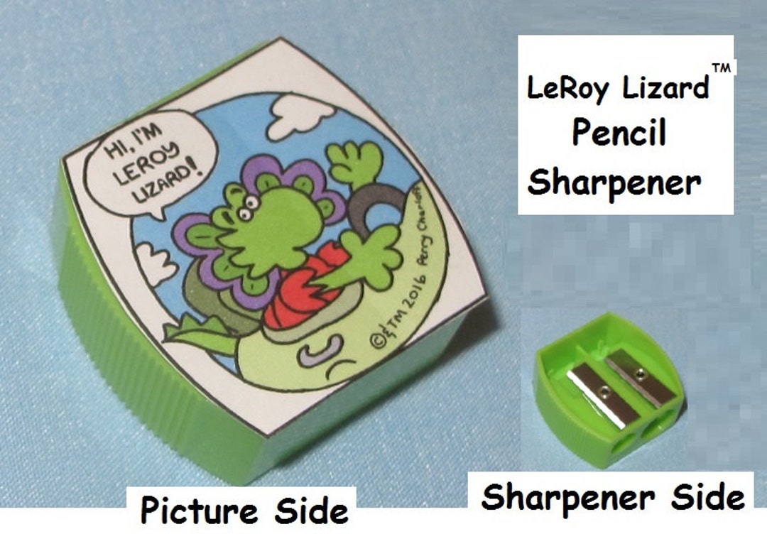 Leroy Lizard Pencil Sharpener Etsy