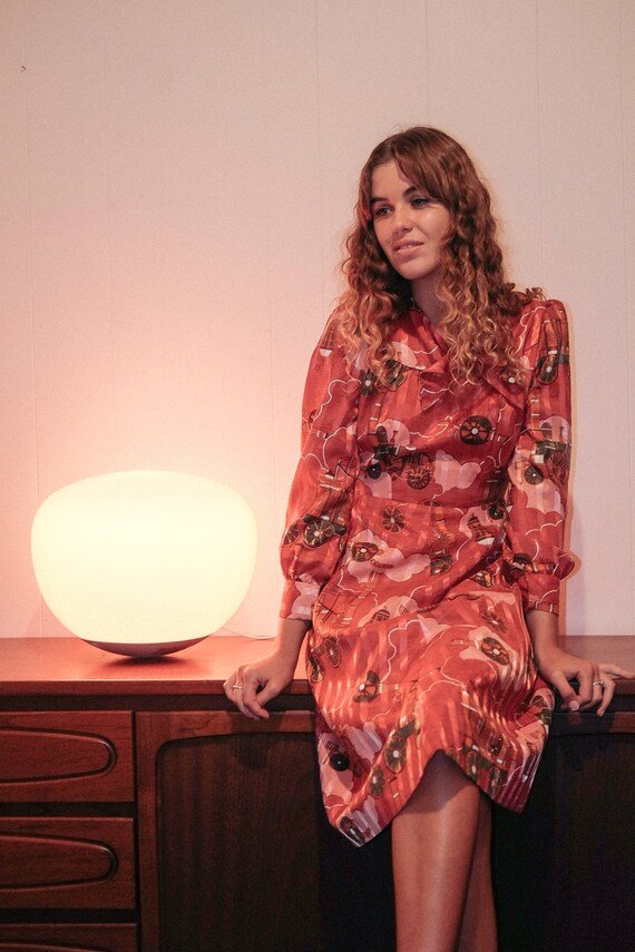 Vintage Silk Dress - Raw Silk