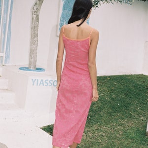 Pink Lace Midi Dress 'Madrid' by Paloma image 5