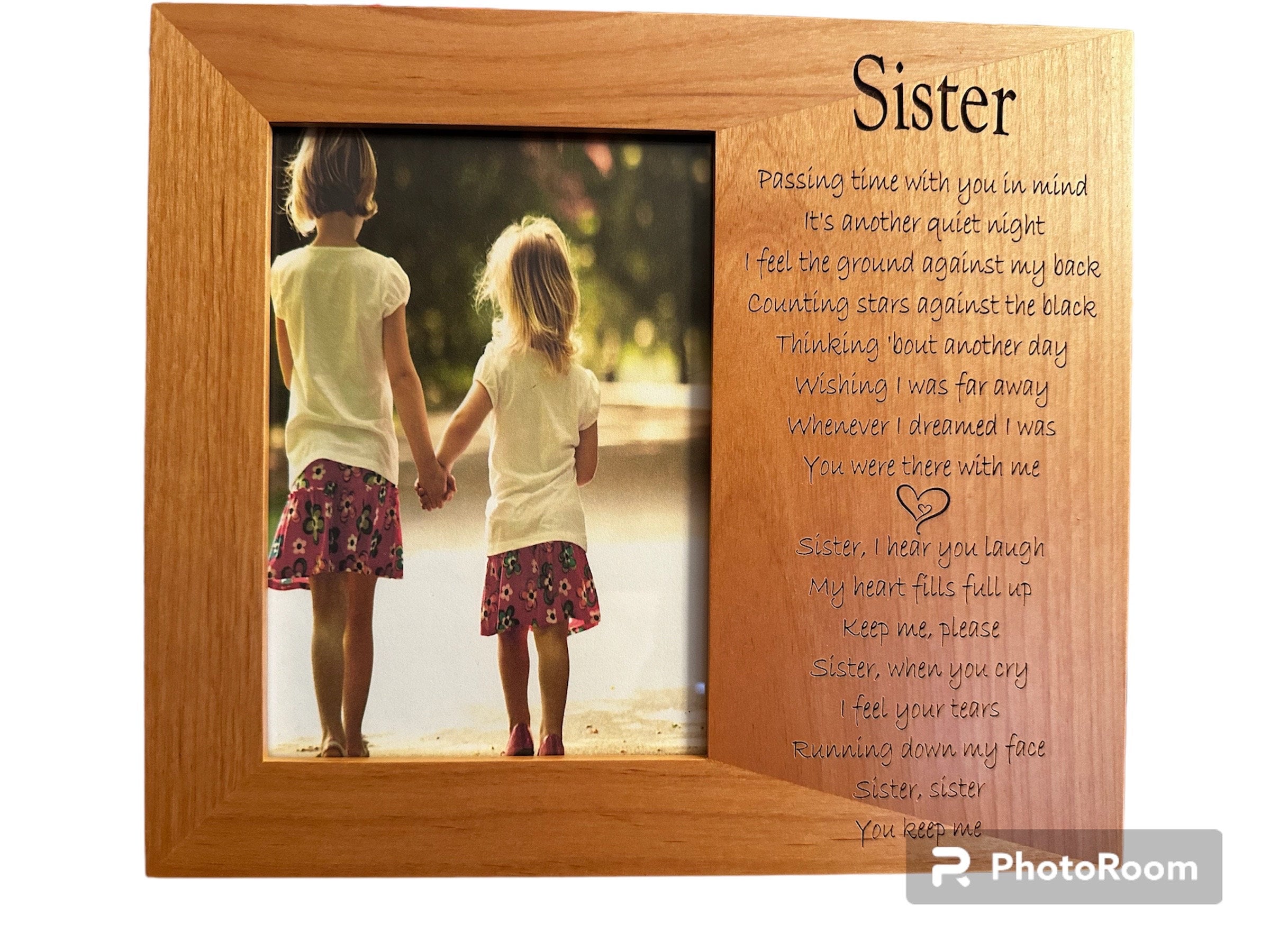 Personalized Sister Picture Frame, Dave Matthews Band Picture Frame