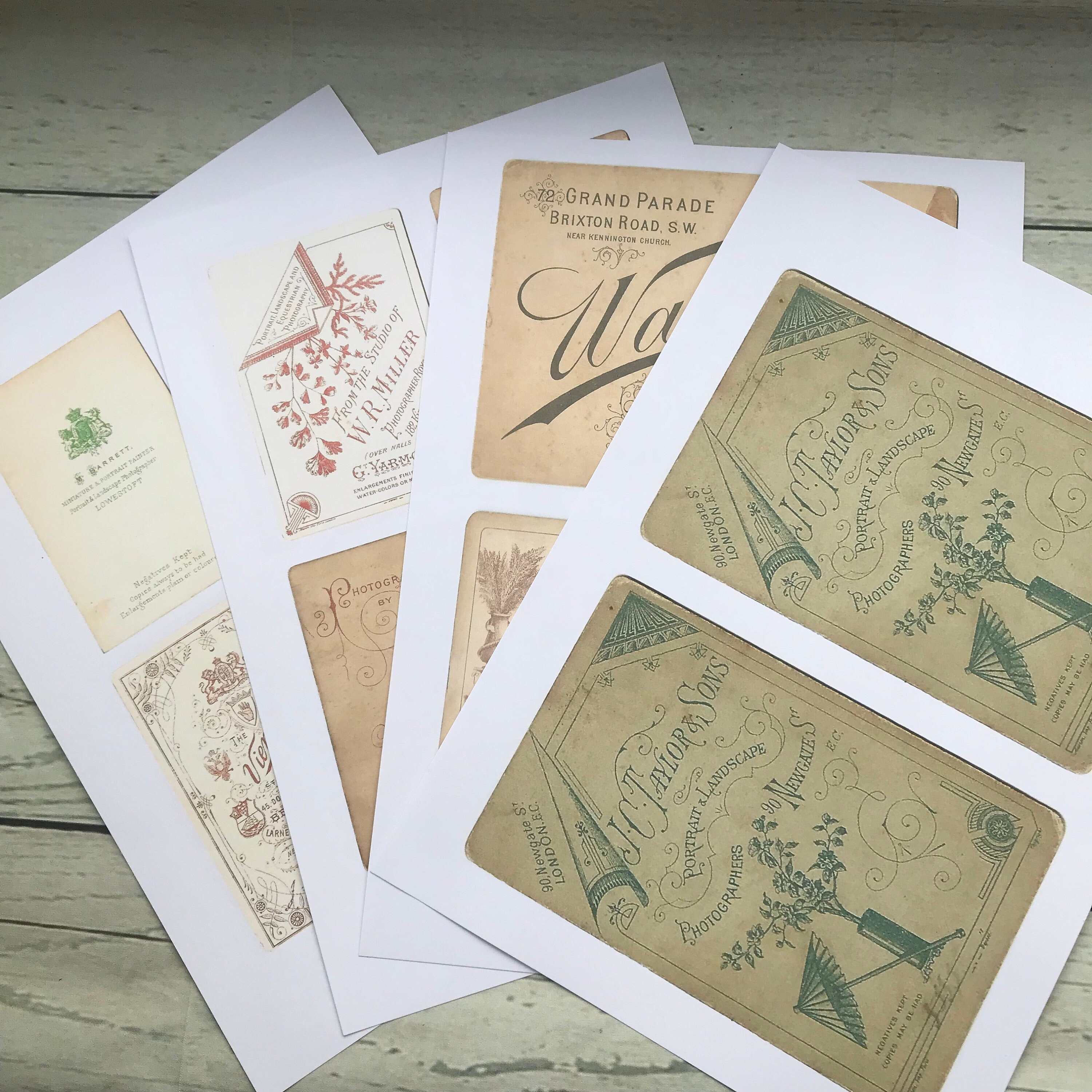 Cards Pack Three Etsy