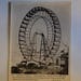 1893 ferris wheel Columbian Exposition postcard