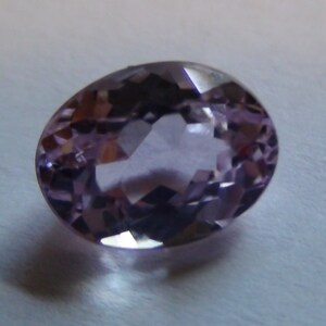 Natural oval cut Kunzite