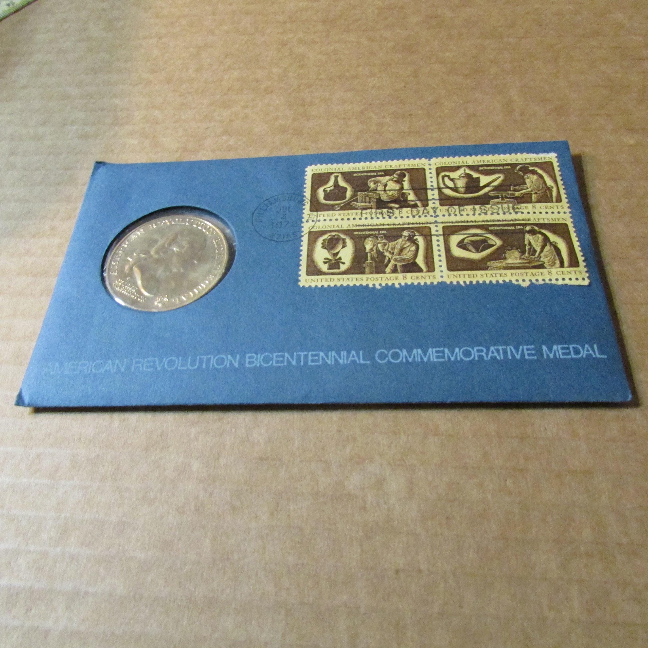 American revolution bicentennial commemorative medal - Etsy 日本